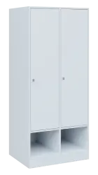 QN 5 - 8STN skříň šatní, 2-dveřová, pravá, 1830x400x400, bílá